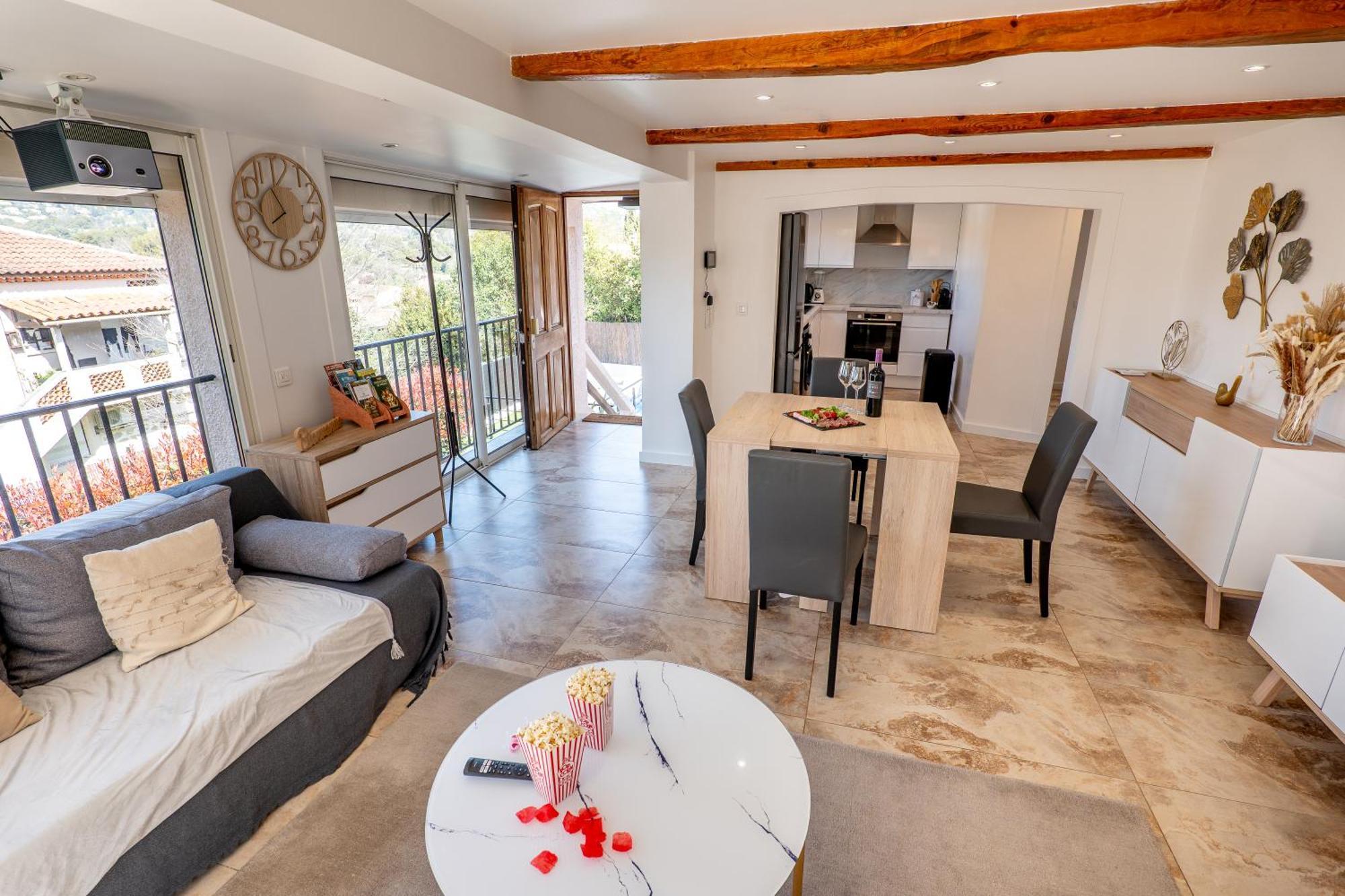 Villa Piscine-Jacuzzi-Videoprojecteur-Clim La Perle Rare Mougins Esterno foto