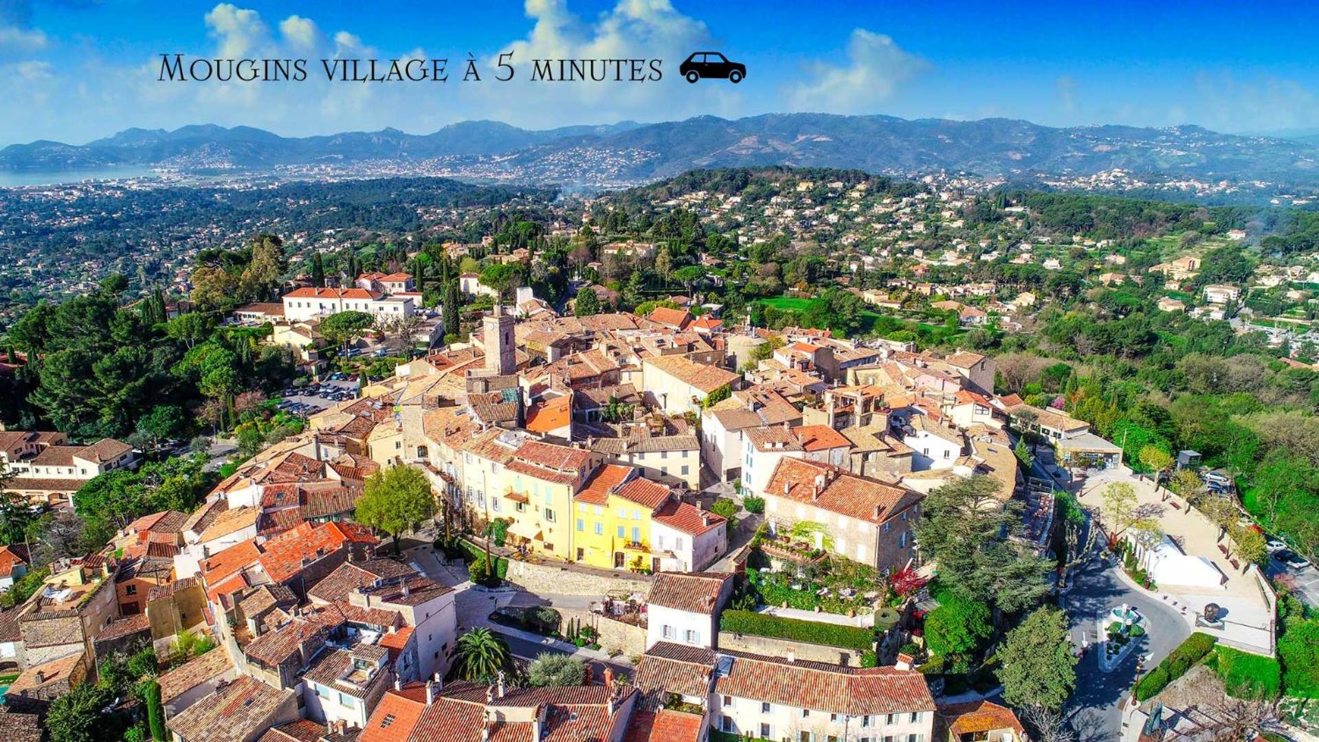 Villa Piscine-Jacuzzi-Videoprojecteur-Clim La Perle Rare Mougins Esterno foto